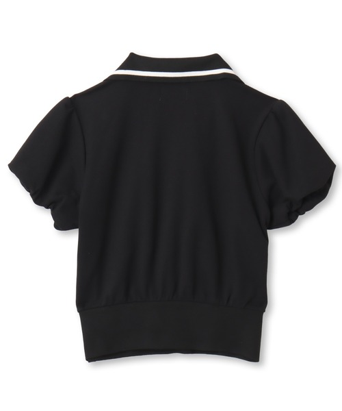 atmos pink(アトモスピンク)の「atmos pink Cashe-Coeur Polo Shirt / アトモスピンク カシュクール ポロ シャツ(ポロシャツ・レディース・ブラック/ホワイト/グリーン・FREE)」の17枚目の写真