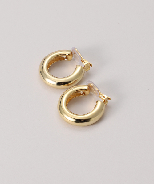 Spick & Span（スピックアンドスパン）の「Kenneth Jay Lane / ケネス ジェイ レーン フープイヤリング（イヤリング・レディース・ゴールド・FREE）」の3枚目の写真