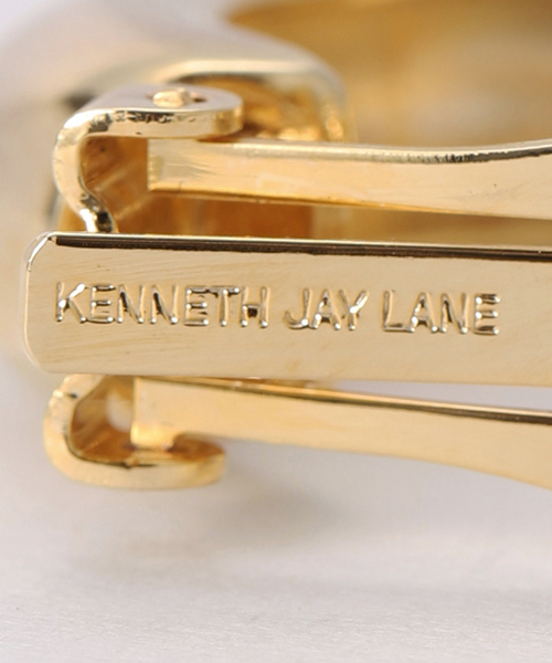 Spick & Span（スピックアンドスパン）の「Kenneth Jay Lane / ケネス ジェイ レーン フープイヤリング（イヤリング・レディース・ゴールド・FREE）」の8枚目の写真