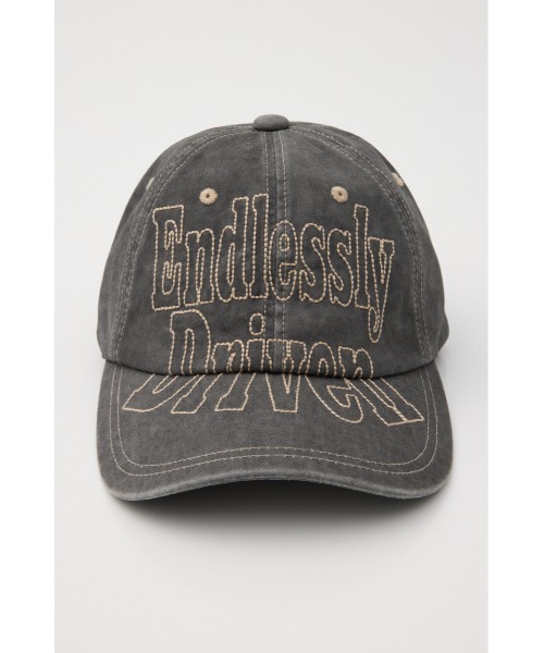 MOUSSY（マウジー）の「【26年SS新作】STITCH LOGO BASEBALL キャップ（キャップ・レディース・ベージュ/グレー・FREE）」の2枚目の写真