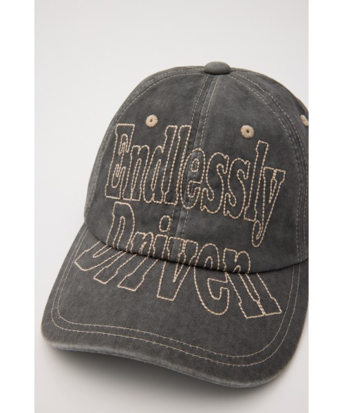 MOUSSY（マウジー）の「【26年SS新作】STITCH LOGO BASEBALL キャップ（キャップ・レディース・ベージュ/グレー・FREE）」の14枚目の写真