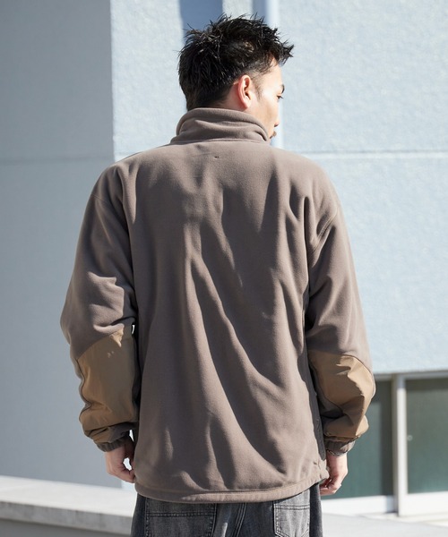 WILD THINGS(ワイルドシングス)の「WILD THINGS/ワイルドシングスPOLARTEC JACKET POLARTEC WIND PRO ダブルジップ ポーラーテック フリースジャケット(ブルゾン・メンズ・ブラウン/オリーブ・M/L/S/XL)」の9枚目の写真