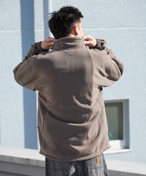 WILD THINGS(ワイルドシングス)の「WILD THINGS/ワイルドシングスPOLARTEC JACKET POLARTEC WIND PRO ダブルジップ ポーラーテック フリースジャケット(ブルゾン・メンズ・ブラウン/オリーブ・M/L/S/XL)」の10枚目の写真