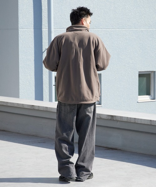 WILD THINGS(ワイルドシングス)の「WILD THINGS/ワイルドシングスPOLARTEC JACKET POLARTEC WIND PRO ダブルジップ ポーラーテック フリースジャケット(ブルゾン・メンズ・ブラウン/オリーブ・M/L/S/XL)」の16枚目の写真