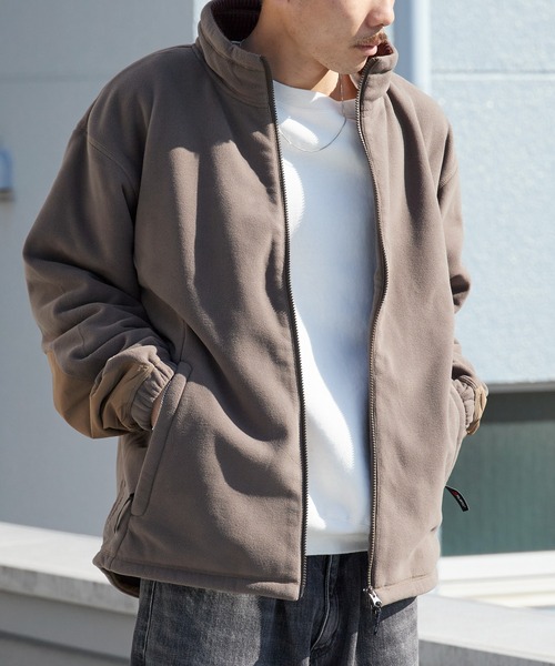 WILD THINGS(ワイルドシングス)の「WILD THINGS/ワイルドシングスPOLARTEC JACKET POLARTEC WIND PRO ダブルジップ ポーラーテック フリースジャケット(ブルゾン・メンズ・ブラウン/オリーブ・M/L/S/XL)」の17枚目の写真