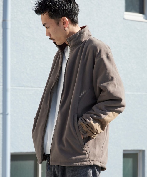 WILD THINGS(ワイルドシングス)の「WILD THINGS/ワイルドシングスPOLARTEC JACKET POLARTEC WIND PRO ダブルジップ ポーラーテック フリースジャケット(ブルゾン・メンズ・ブラウン/オリーブ・M/L/S/XL)」の18枚目の写真