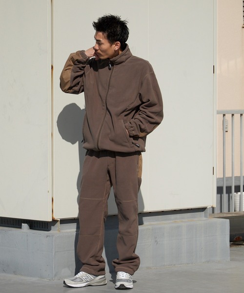 WILD THINGS(ワイルドシングス)の「WILD THINGS/ワイルドシングスPOLARTEC JACKET POLARTEC WIND PRO ダブルジップ ポーラーテック フリースジャケット(ブルゾン・メンズ・ブラウン/オリーブ・M/L/S/XL)」の20枚目の写真