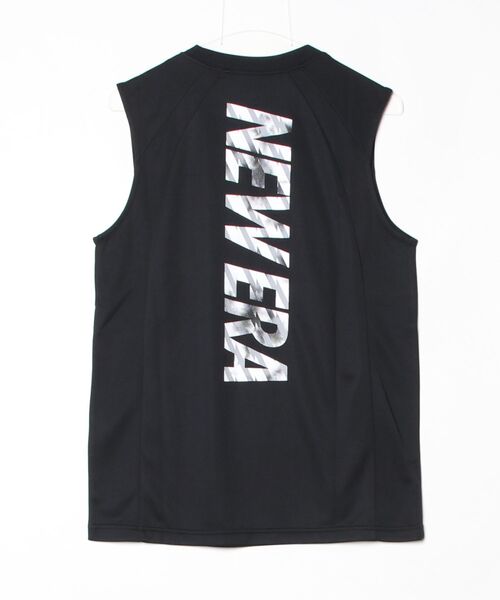 NEW ERA(ニューエラ)の「【NEW ERA】 Sleeveless Tech Tee PA SL TECH TEE TIE-DYE VERTICAL BLK(Tシャツ/カットソー・メンズ・ブラック・MEDIUM/LARGE/X-LARGE)」の3枚目の写真