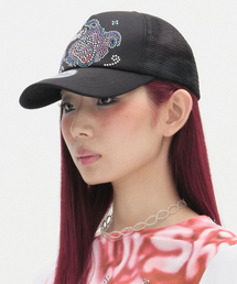 TYPESERVICE（タイプサービス）の「Hotfix Trucker Cap [Black]（キャップ）」
