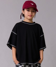 PAIRMANON STREET | 【ワッフル】配色ステッチ半袖Ｔ【PAIRMANON STREET】(Tシャツ/カットソー)