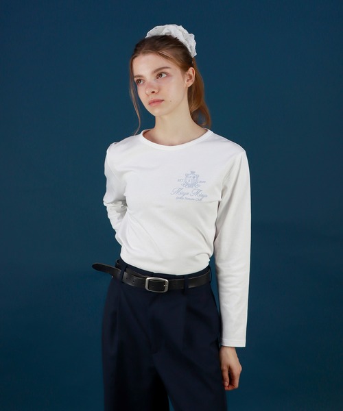mieya mieya(ミーヤミーヤ)の「【mieya mieya】SPICA HONORS CLUB Tシャツ/スピカオナーズクラブTシャツ(Tシャツ/カットソー・レディース・グレー/スカイブルー/ネイビー/ホワイト・FREE)」の17枚目の写真