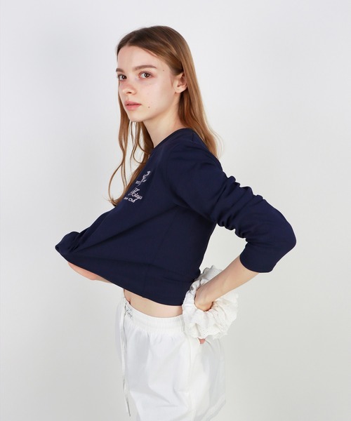 mieya mieya(ミーヤミーヤ)の「【mieya mieya】SPICA HONORS CLUB Tシャツ/スピカオナーズクラブTシャツ(Tシャツ/カットソー・レディース・グレー/スカイブルー/ネイビー/ホワイト・FREE)」の19枚目の写真