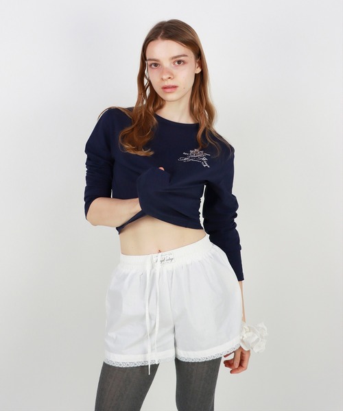 mieya mieya(ミーヤミーヤ)の「【mieya mieya】SPICA HONORS CLUB Tシャツ/スピカオナーズクラブTシャツ(Tシャツ/カットソー・レディース・グレー/スカイブルー/ネイビー/ホワイト・FREE)」の20枚目の写真