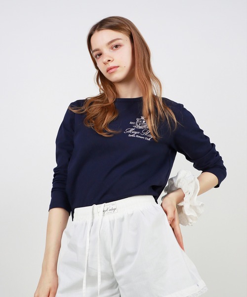mieya mieya(ミーヤミーヤ)の「【mieya mieya】SPICA HONORS CLUB Tシャツ/スピカオナーズクラブTシャツ(Tシャツ/カットソー・レディース・グレー/スカイブルー/ネイビー/ホワイト・FREE)」の21枚目の写真