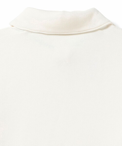 LACOSTE(ラコステ)の「クロップド丈 ポロニットスウェットシャツ(スウェット・レディース・ライトグレー/オフホワイト・40/38/36/34)」の13枚目の写真