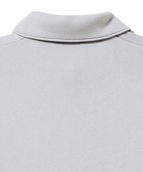 LACOSTE(ラコステ)の「クロップド丈 ポロニットスウェットシャツ(スウェット・レディース・ライトグレー/オフホワイト・40/38/36/34)」の20枚目の写真