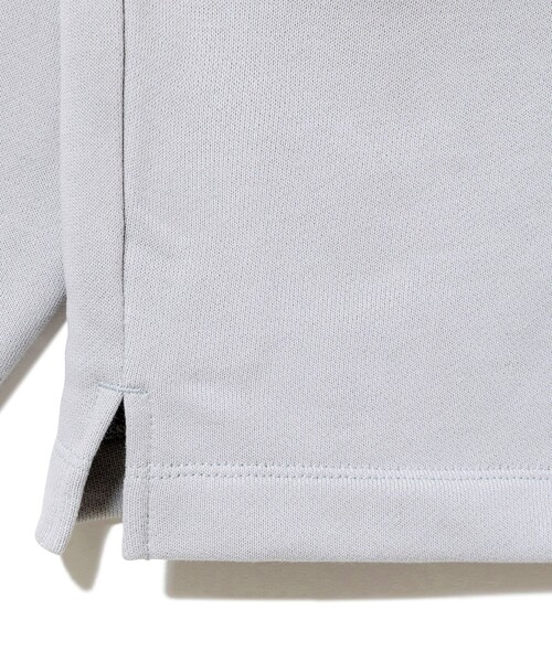 LACOSTE(ラコステ)の「クロップド丈 ポロニットスウェットシャツ(スウェット・レディース・ライトグレー/オフホワイト・40/38/36/34)」の22枚目の写真
