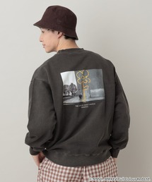 BRANDALISED / 裏毛プリントスウェット