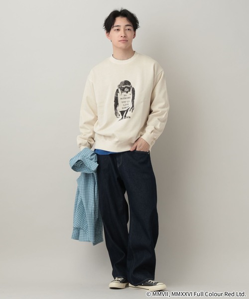 セール】BRANDALISED / 裏毛プリントスウェット（スウェット