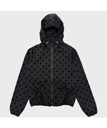 PLASMASPHERE（プラズマスフィア）の「スプーンドットシャーリングフードウィンドブレーカー_ブラック（パーカー）」