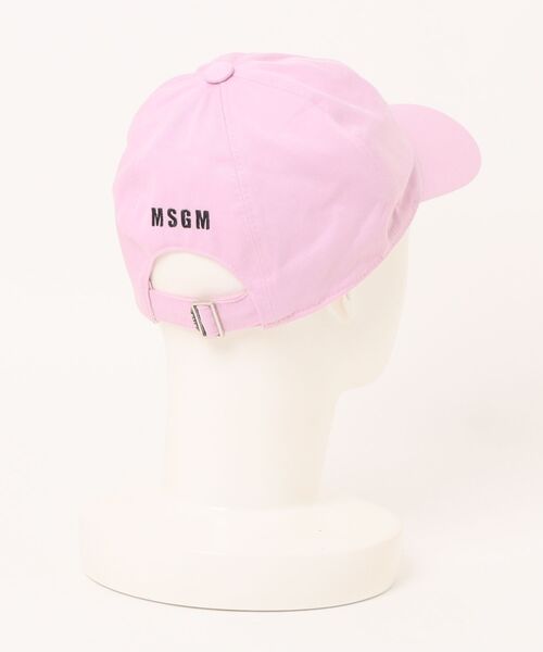 MSGM（エムエスジーエム）の「TheMwave フラワーモチーフキャップ（キャップ・レディース・ピンク/ベージュ・FREE）」の10枚目の写真