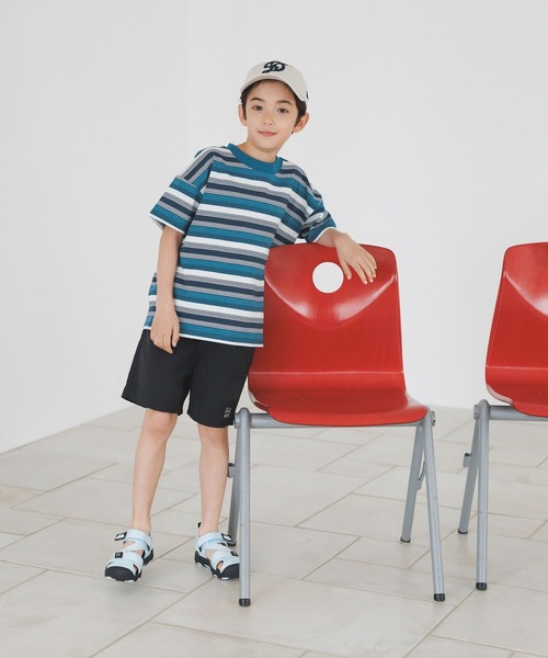 BAYFLOW（ベイフロー）の「今年は新色も登場！[軽量・滑りにくい]ガードテープサンダル[17cm-23cm](KIDS)（サンダル・キッズ・ブラック/ブルー系/パープル/グリーン/ピンク系/オレンジ系・17.0cm/18.0cm/19.0cm/20.0cm/21.0cm/22.0cm/23.0cm）」の12枚目の写真