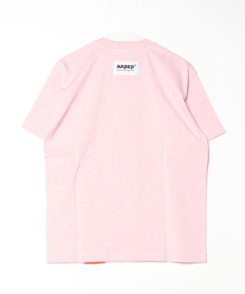 AAPE BY A BATHING APE(エーエイプバイアベイシングエイプ)の「AAPER "ALDO & BRAVO" TEE(Tシャツ/カットソー・メンズ・ピンク・MEDIUM/SMALL/LARGE/X-LARGE/X-SMALL)」の6枚目の写真