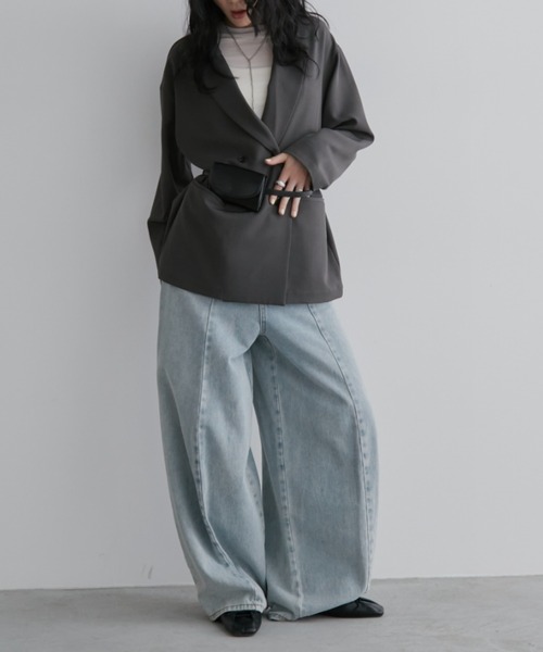 Aunt Marie's(アントマリーズ)の「フェイクレザーベルトミニバッグ(ハンドバッグ・レディース・ブラック/ブラウン・FREE)」の18枚目の写真