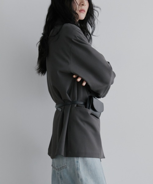 Aunt Marie's(アントマリーズ)の「フェイクレザーベルトミニバッグ(ハンドバッグ・レディース・ブラック/ブラウン・FREE)」の13枚目の写真