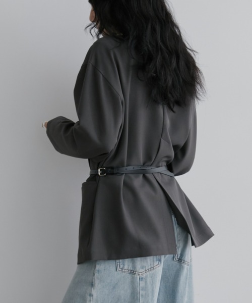 Aunt Marie's(アントマリーズ)の「フェイクレザーベルトミニバッグ(ハンドバッグ・レディース・ブラック/ブラウン・FREE)」の14枚目の写真