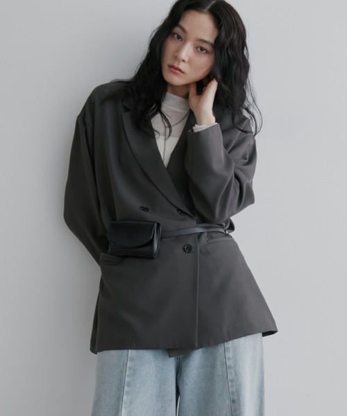 Aunt Marie's(アントマリーズ)の「フェイクレザーベルトミニバッグ(ハンドバッグ・レディース・ブラック/ブラウン・FREE)」の16枚目の写真