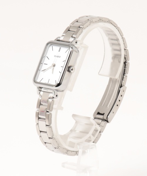 CASIO(カシオ)の「【CASIO】クラシック レクタンギュラー ドレスウォッチ(アナログ腕時計・レディース・ピンク/ブラック/ブルー/シルバー・FREE)」の6枚目の写真