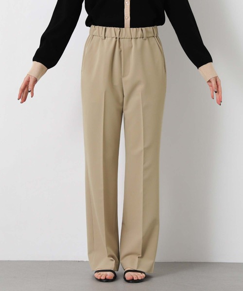 Gready Brilliant(グレディブリリアン)の「イージーストレートパンツ(その他パンツ・レディース・ベージュ/チャコールグレー・36/38)」の15枚目の写真