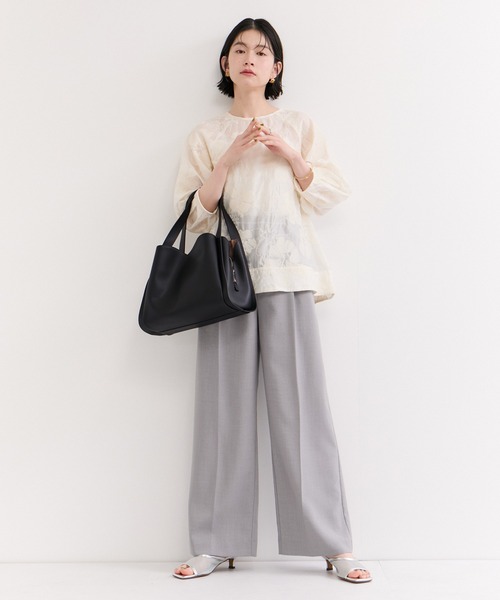 le cercle ADAM ET ROPE'(ルセルクルアダムエロペ)の「2WAYフォルムバッグ(ショルダーバッグ・レディース・ブラック/イエロー系その他3・FREE)」の6枚目の写真