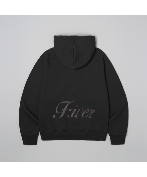 Friver Essential 2way Hoodie Zip Up FRSP05LT02 — худи‑бомбер, цвет Charcoal