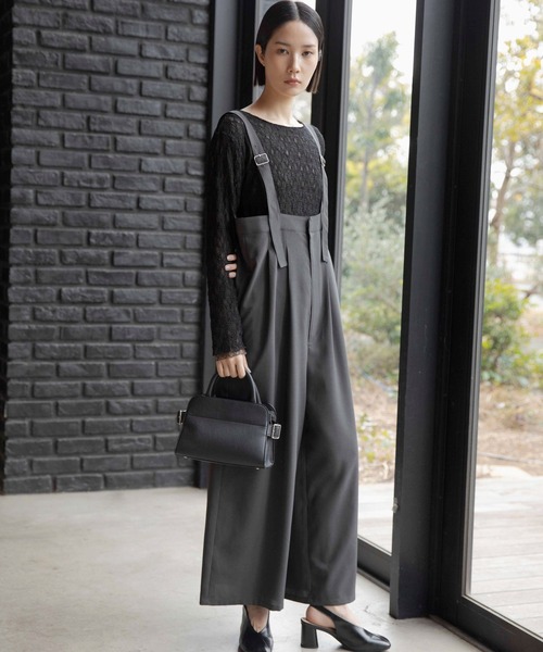 LEPSIM（レプシィム）の「《オフィスライン》レース2WAYプルオーバー　647856（Tシャツ/カットソー・レディース・ブラック/オフホワイト・FREE）」の15枚目の写真