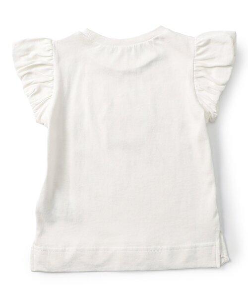 apres les cours(アプレレクール)の「モチーフスカラップTシャツ(Tシャツ/カットソー・キッズ・ミント/ブラック/アイボリー/ローズ・80/90/100/110/120/130/140)」の8枚目の写真