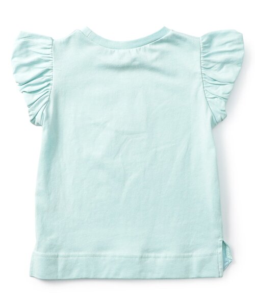 apres les cours(アプレレクール)の「モチーフスカラップTシャツ(Tシャツ/カットソー・キッズ・ミント/ブラック/アイボリー/ローズ・80/90/100/110/120/130/140)」の7枚目の写真