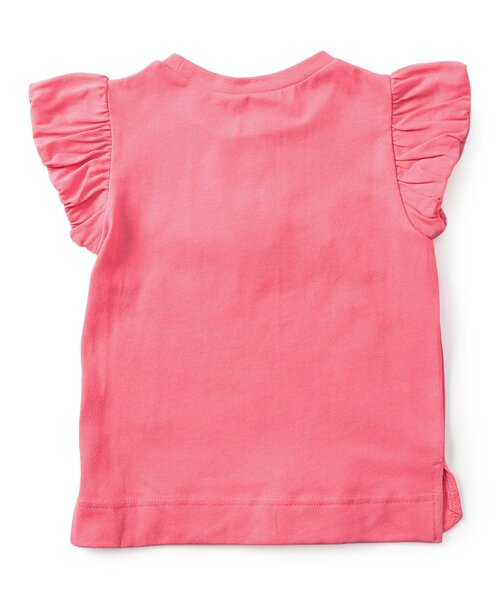 apres les cours(アプレレクール)の「モチーフスカラップTシャツ(Tシャツ/カットソー・キッズ・ミント/ブラック/アイボリー/ローズ・80/90/100/110/120/130/140)」の6枚目の写真