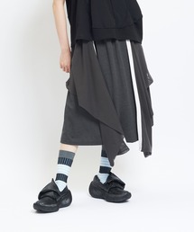 gomme（ゴム）の「ポンチフリルスカート（スカート）」