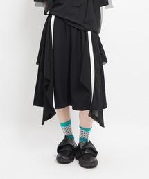 gomme（ゴム）の「ポンチフリルスカート（スカート）」