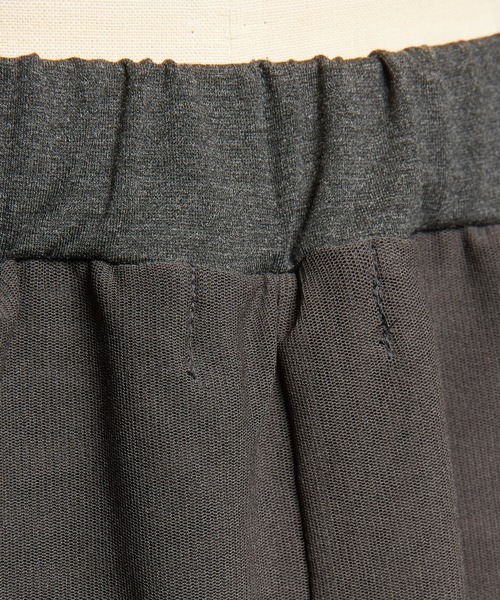 gomme（ゴム）の「ポンチフリルスカート（スカート・レディース・ブラック/チャコールグレー・MEDIUM）」の20枚目の写真