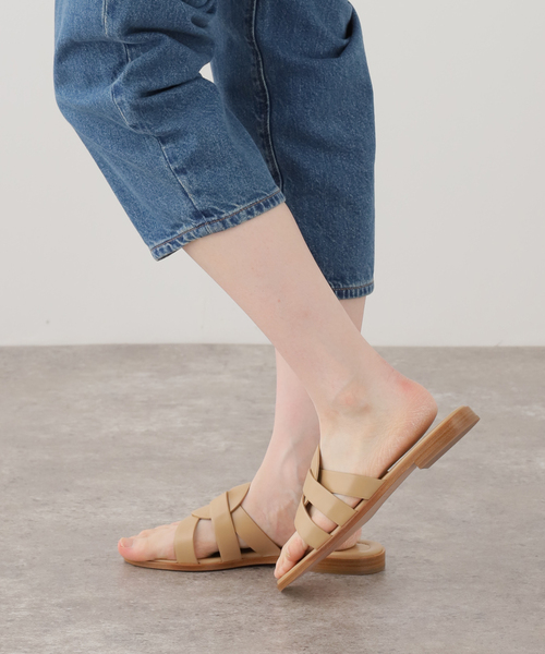 【新品未使用】PELLICO ペリーコ　 オープントゥフラットサンダル PELLICO/ペリーコ PELLICO フラットサンダル（サンダル）｜PELLICO
