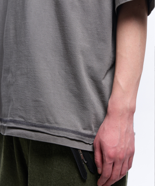 RSSC(アールエスエスシー)の「RIVET POCKET WASHING T-SHIRT - GRAY(Tシャツ/カットソー・レディース・その他・1/2)」の8枚目の写真