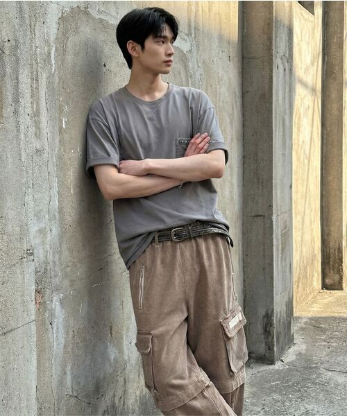 RSSC(アールエスエスシー)の「RIVET POCKET WASHING T-SHIRT - GRAY(Tシャツ/カットソー・レディース・その他・1/2)」の20枚目の写真