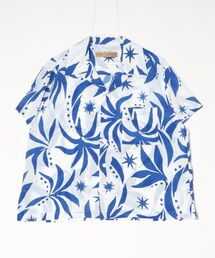 ROBES&CONFECTIONS | Robes&Confections/ローブス&コンフェクションズ/トロピカルリーフ デシンSSシャツW(シャツ/ブラウス)