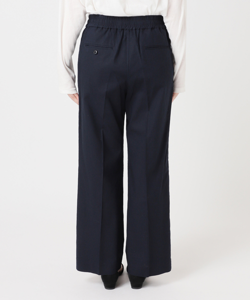 JOURNAL STANDARD relume(ジャーナルスタンダード レリューム)の「リネンコットンギャザータックパンツ(その他パンツ・レディース・アイボリー/ネイビー/ブラウン・38/36)」の7枚目の写真