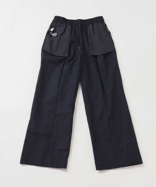 JOURNAL STANDARD relume(ジャーナルスタンダード レリューム)の「リネンコットンギャザータックパンツ(その他パンツ・レディース・アイボリー/ネイビー/ブラウン・38/36)」の14枚目の写真