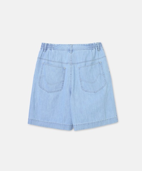 SEAGREEN(シーグリーン)の「SEAGREEN(シーグリーン) SUMMER DENIM SHORTS(デニムパンツ・メンズ・ネイビー/ライトブルー・3/2/4)」の3枚目の写真