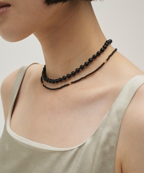 TODAYFUL（トゥデイフル）の「Thin Beads Choker（チョーカー・レディース・ホワイト/レッド/ブラック・FREE）」の4枚目の写真